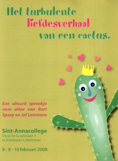 Het turbulente liefdesverhaal van een cactus - programmabrochure